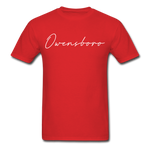 Owensboro Cursive T-Shirt - red