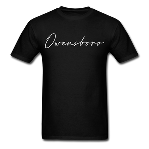 Owensboro Cursive T-Shirt - black