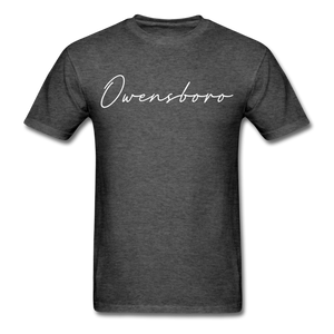 Owensboro Cursive T-Shirt - heather black