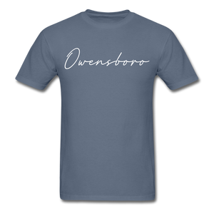 Owensboro Cursive T-Shirt - denim