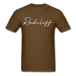 Radcliff Cursive T-Shirt - brown