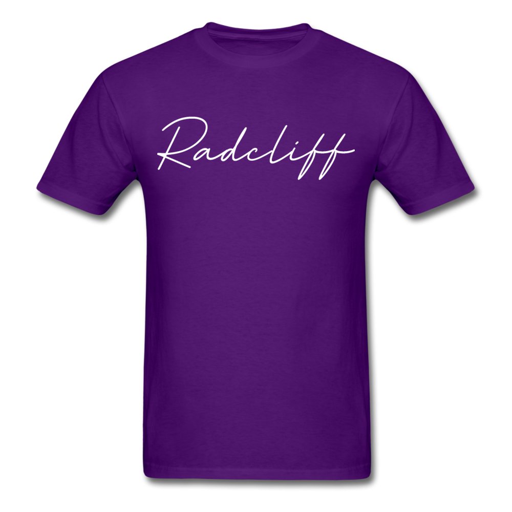 Radcliff Cursive T-Shirt - purple