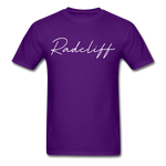Radcliff Cursive T-Shirt - purple