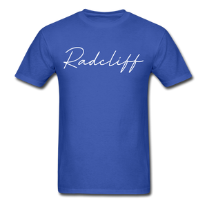 Radcliff Cursive T-Shirt - royal blue