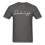 Radcliff Cursive T-Shirt - charcoal