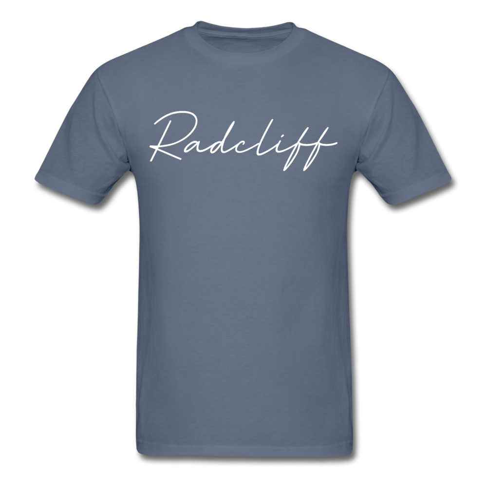Radcliff Cursive T-Shirt - denim