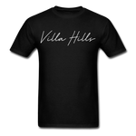 Villa Hills Cursive T-Shirt - black