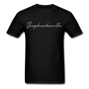 Shepherdsville Cursive T-Shirt - black