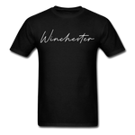 Winchester Cursive T-Shirt - black