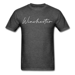 Winchester Cursive T-Shirt - heather black