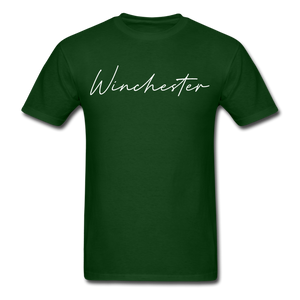 Winchester Cursive T-Shirt - forest green