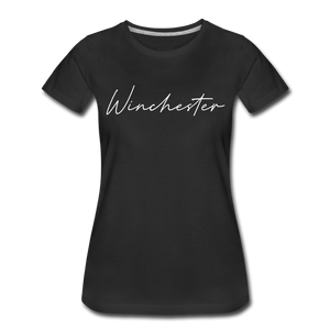 Winchester Cursive Women's T-Shirt - black