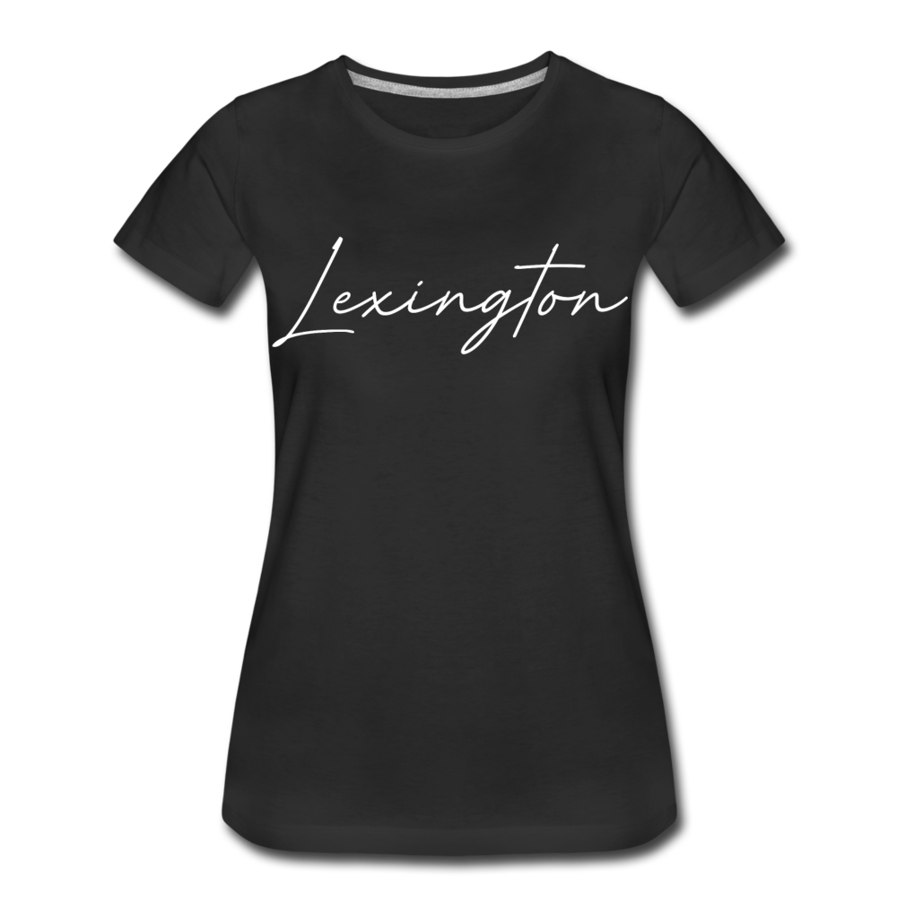 Lexington Cursive Women’s T-Shirt - black