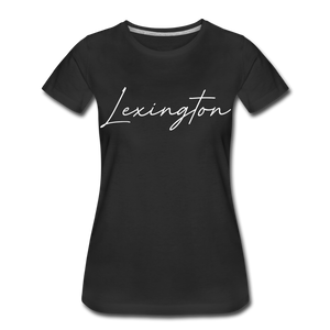 Lexington Cursive Women’s T-Shirt - black