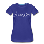 Lexington Cursive Women’s T-Shirt - royal blue