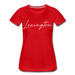 Lexington Cursive Women’s T-Shirt - red