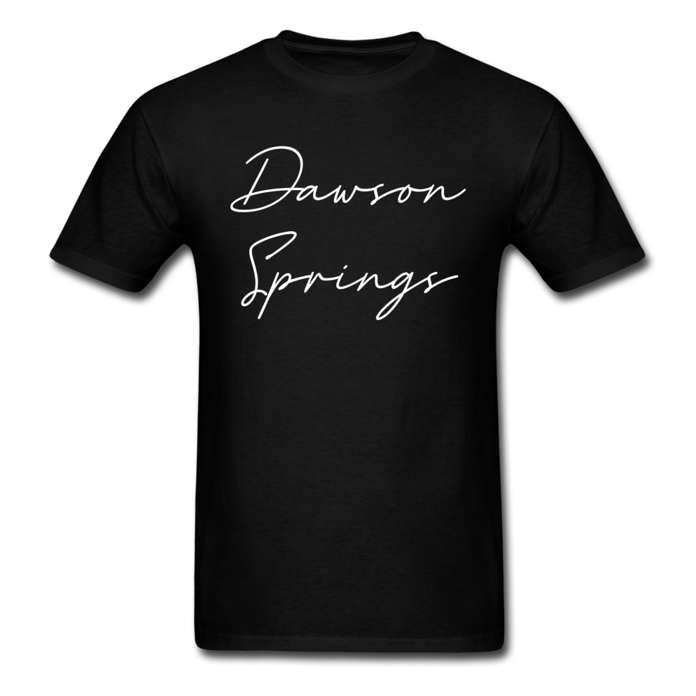 Dawson Springs Cursive T-Shirt - black