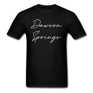 Dawson Springs Cursive T-Shirt - black