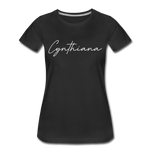 Cynthiana Cursive Women's T-Shirt - black