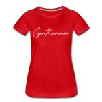 Cynthiana Cursive Women's T-Shirt - red