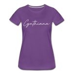 Cynthiana Cursive Women's T-Shirt - purple