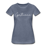 Cynthiana Cursive Women's T-Shirt - heather blue