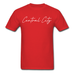 Central City Cursive T-Shirt - red