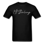 Mount Sterling Cursive T-Shirt - black