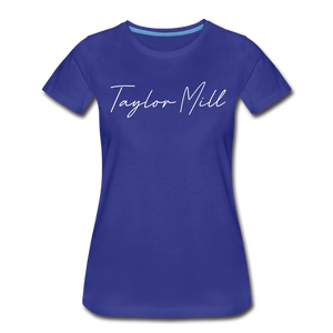 Taylor Mill Cursive Women's T-Shirt - royal blue