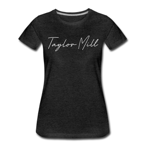 Taylor Mill Cursive Women's T-Shirt - charcoal gray