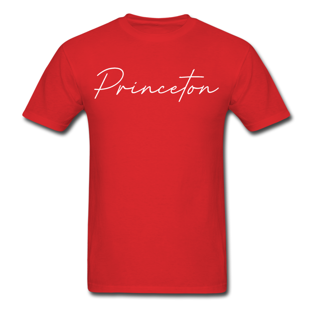 Princeton Cursive T-Shirt - red