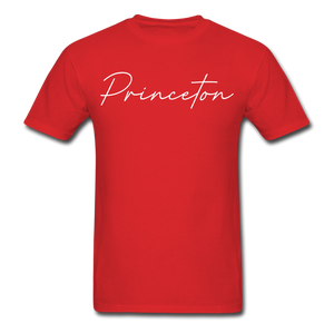 Princeton Cursive T-Shirt - red