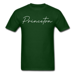 Princeton Cursive T-Shirt - forest green