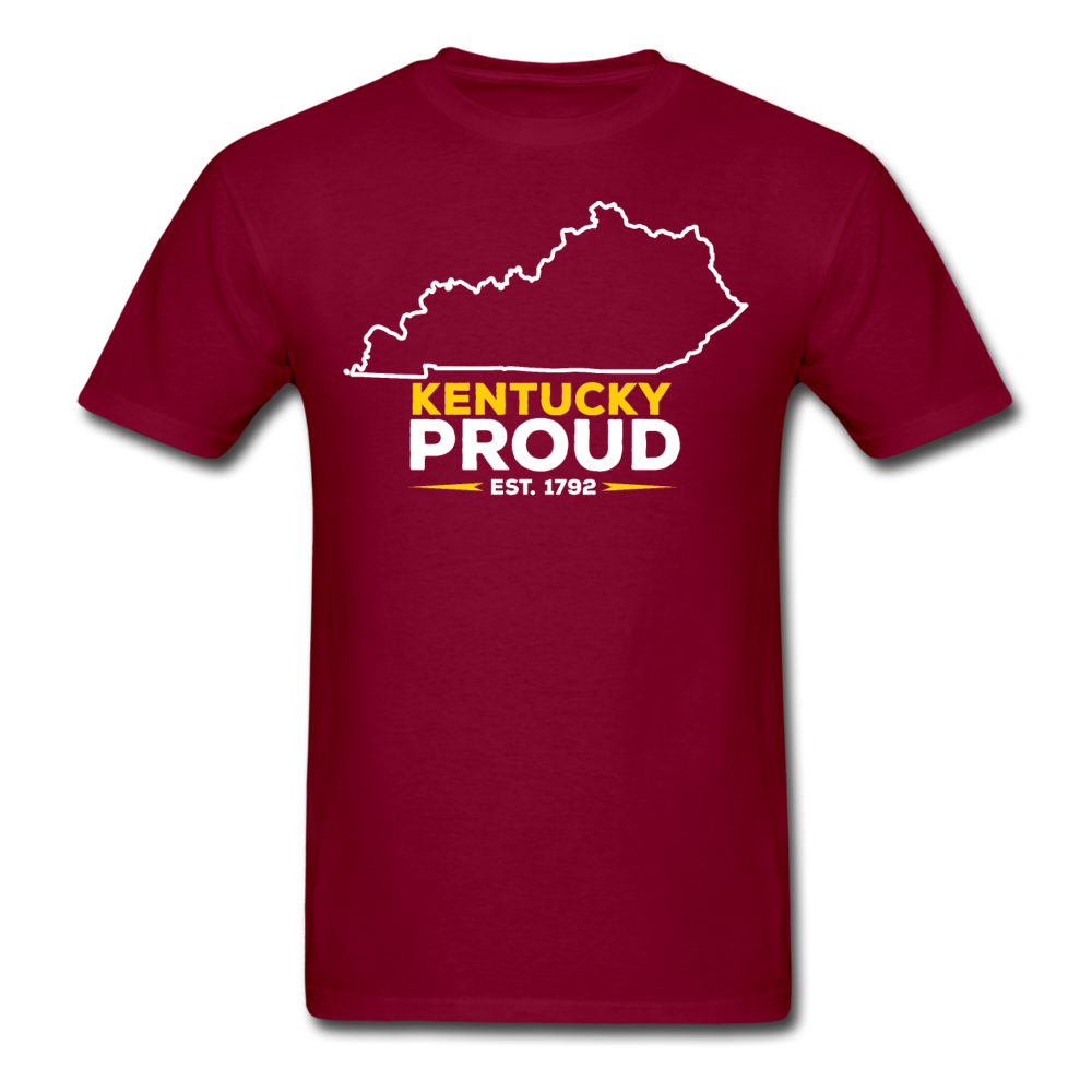 Kentucky Proud T-Shirt - burgundy