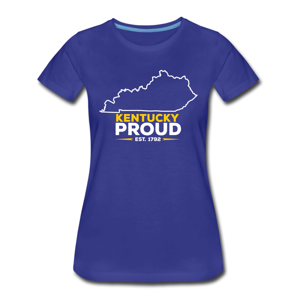 Kentucky Proud Women's T-Shirt - royal blue