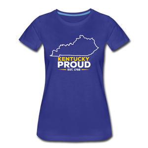 Kentucky Proud Women's T-Shirt - royal blue