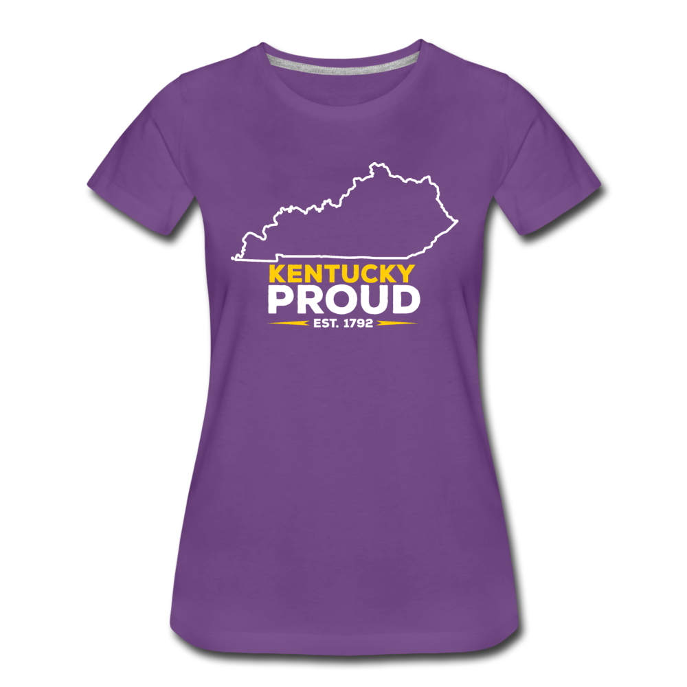 Kentucky Proud Women's T-Shirt - purple