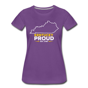 Kentucky Proud Women's T-Shirt - purple