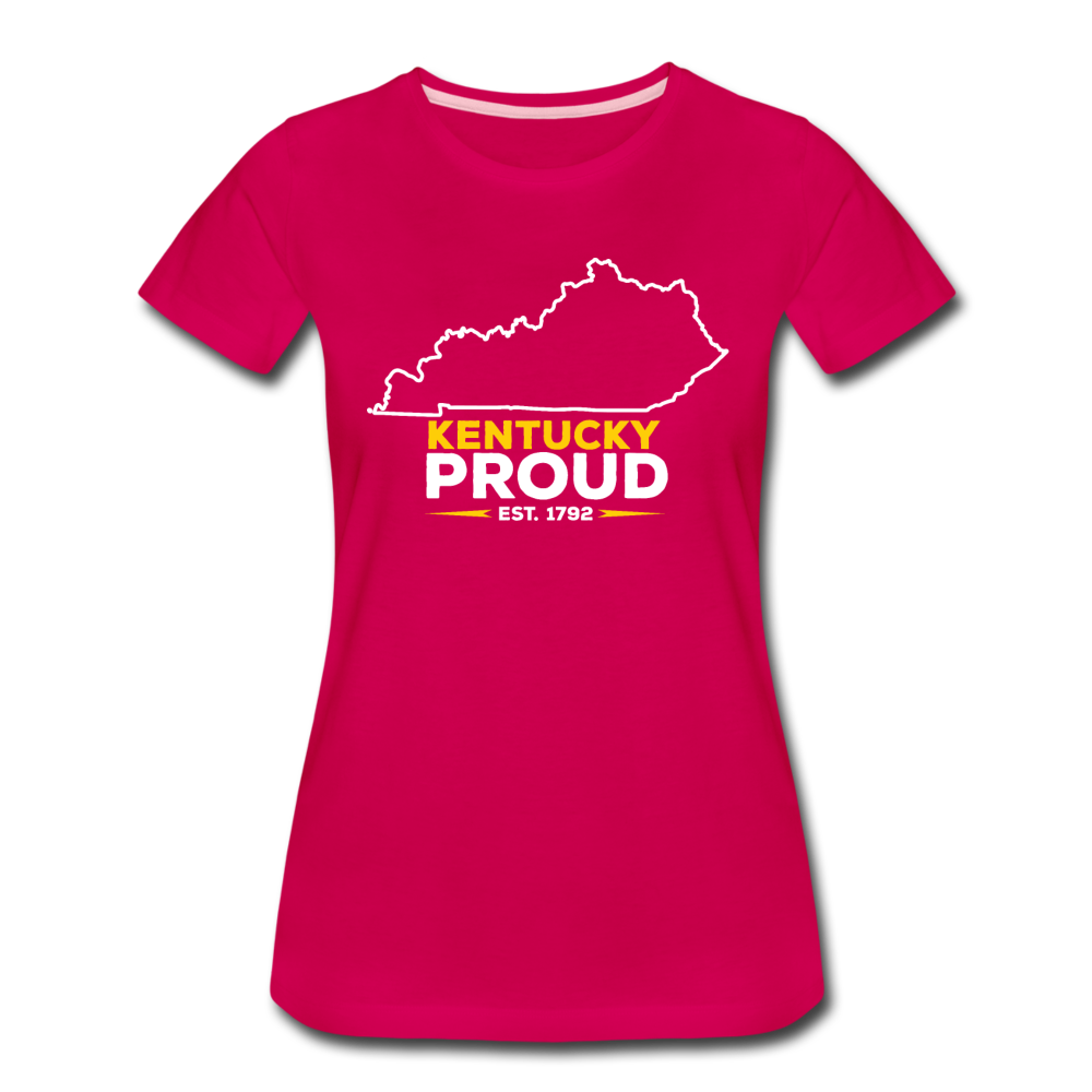 Kentucky Proud Women's T-Shirt - dark pink