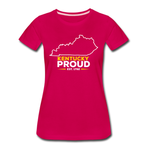 Kentucky Proud Women's T-Shirt - dark pink