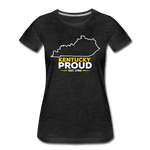 Kentucky Proud Women's T-Shirt - charcoal gray