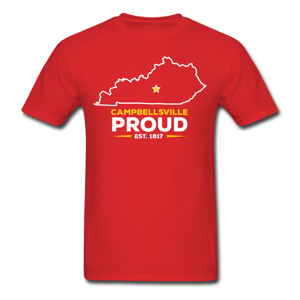 Campbellsville Proud T-Shirt - red