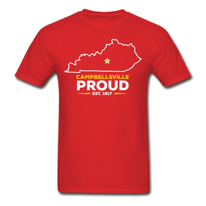 Campbellsville Proud T-Shirt - red