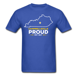 Campbellsville Proud T-Shirt - royal blue