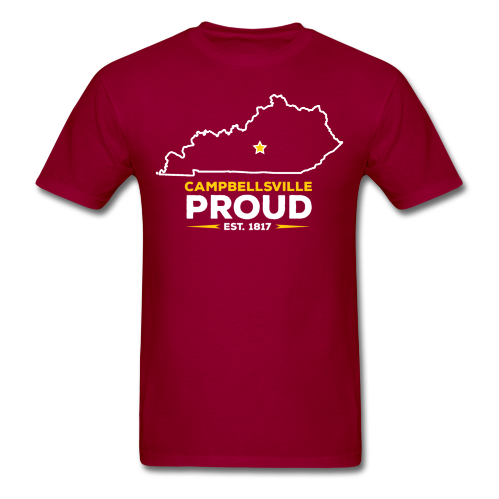 Campbellsville Proud T-Shirt - dark red