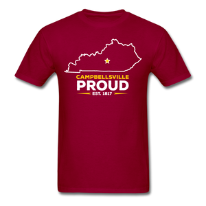 Campbellsville Proud T-Shirt - dark red