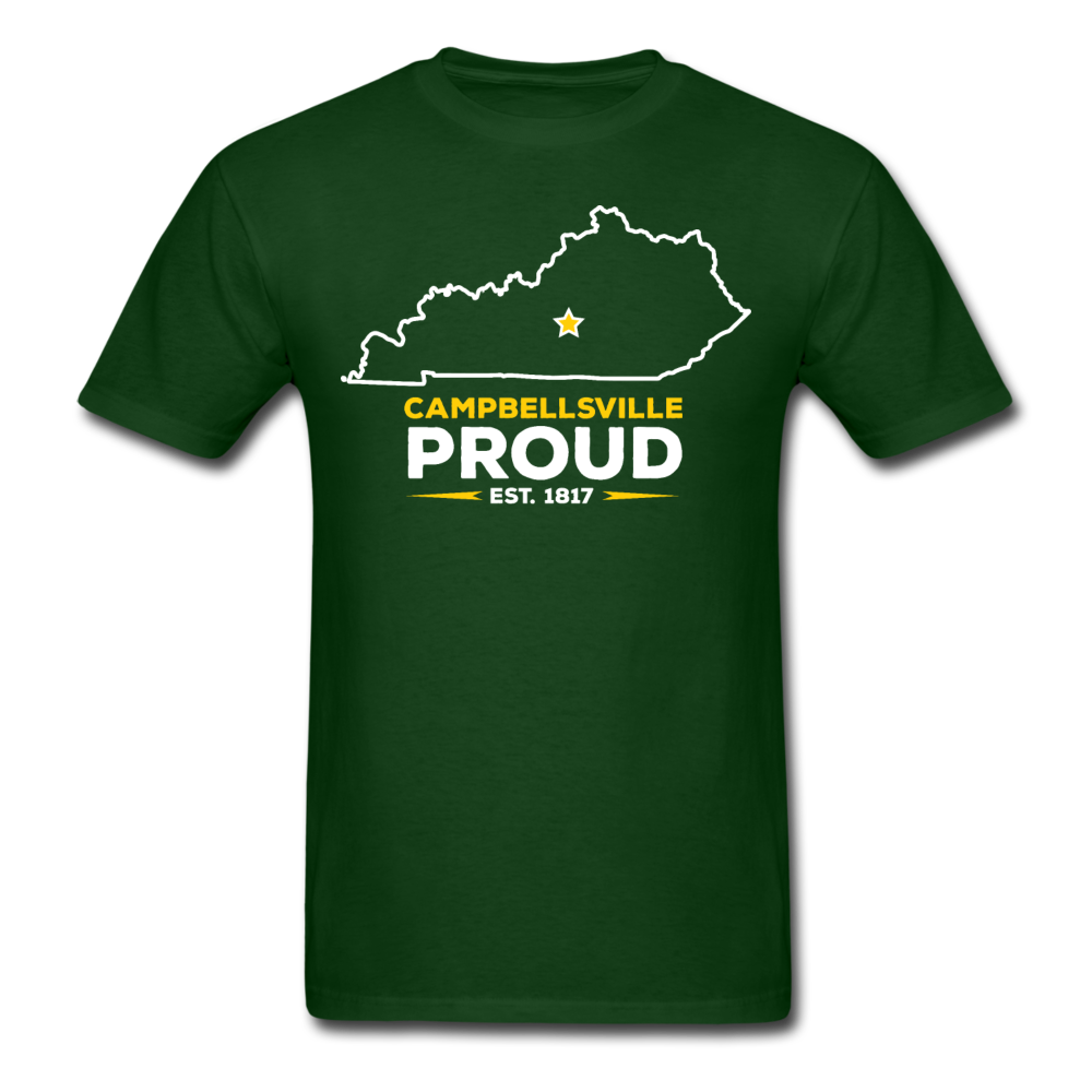 Campbellsville Proud T-Shirt - forest green