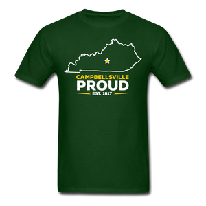 Campbellsville Proud T-Shirt - forest green