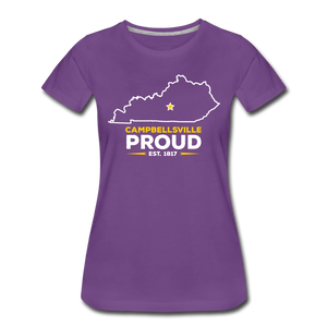 Campbellsville Proud Women's T-Shirt - purple