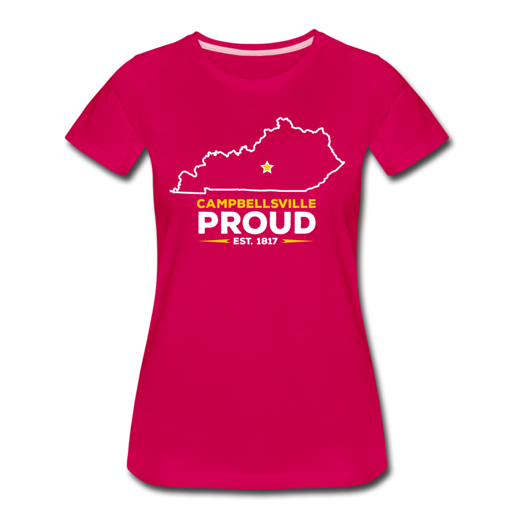 Campbellsville Proud Women's T-Shirt - dark pink
